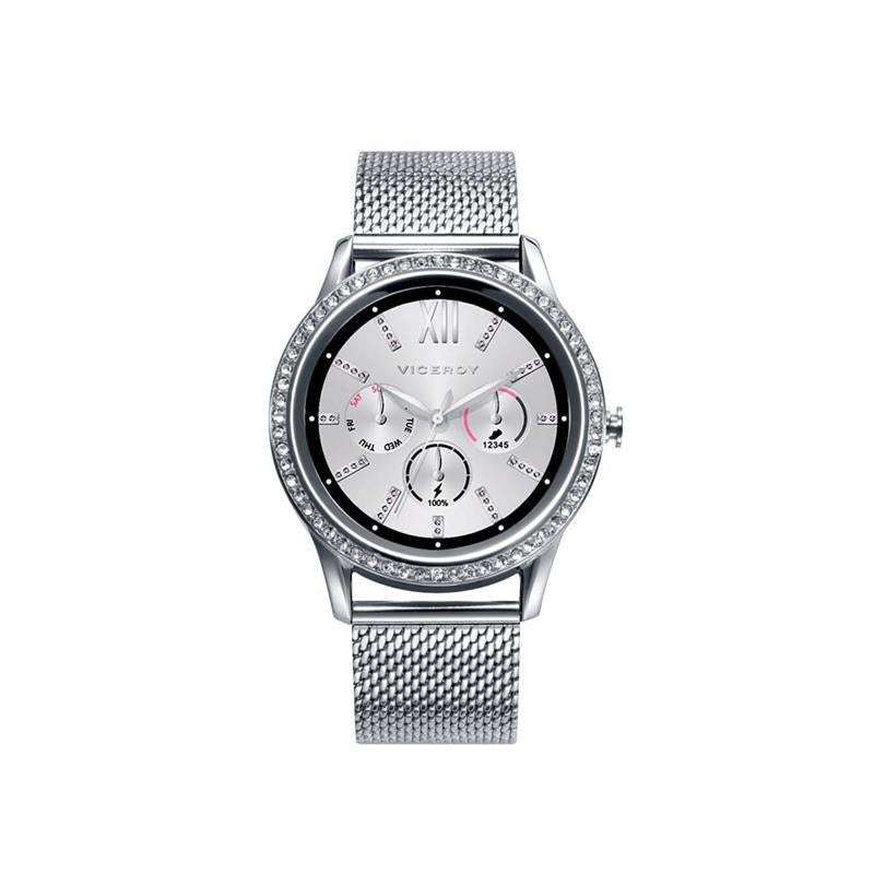 Reloj Mujer Viceroy Smartwatch Pro 41102-89 Esterilla Acero