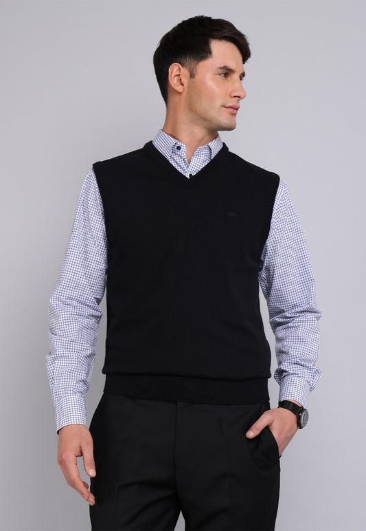 Sweater Hombre Sin Mangas Arrow Negro