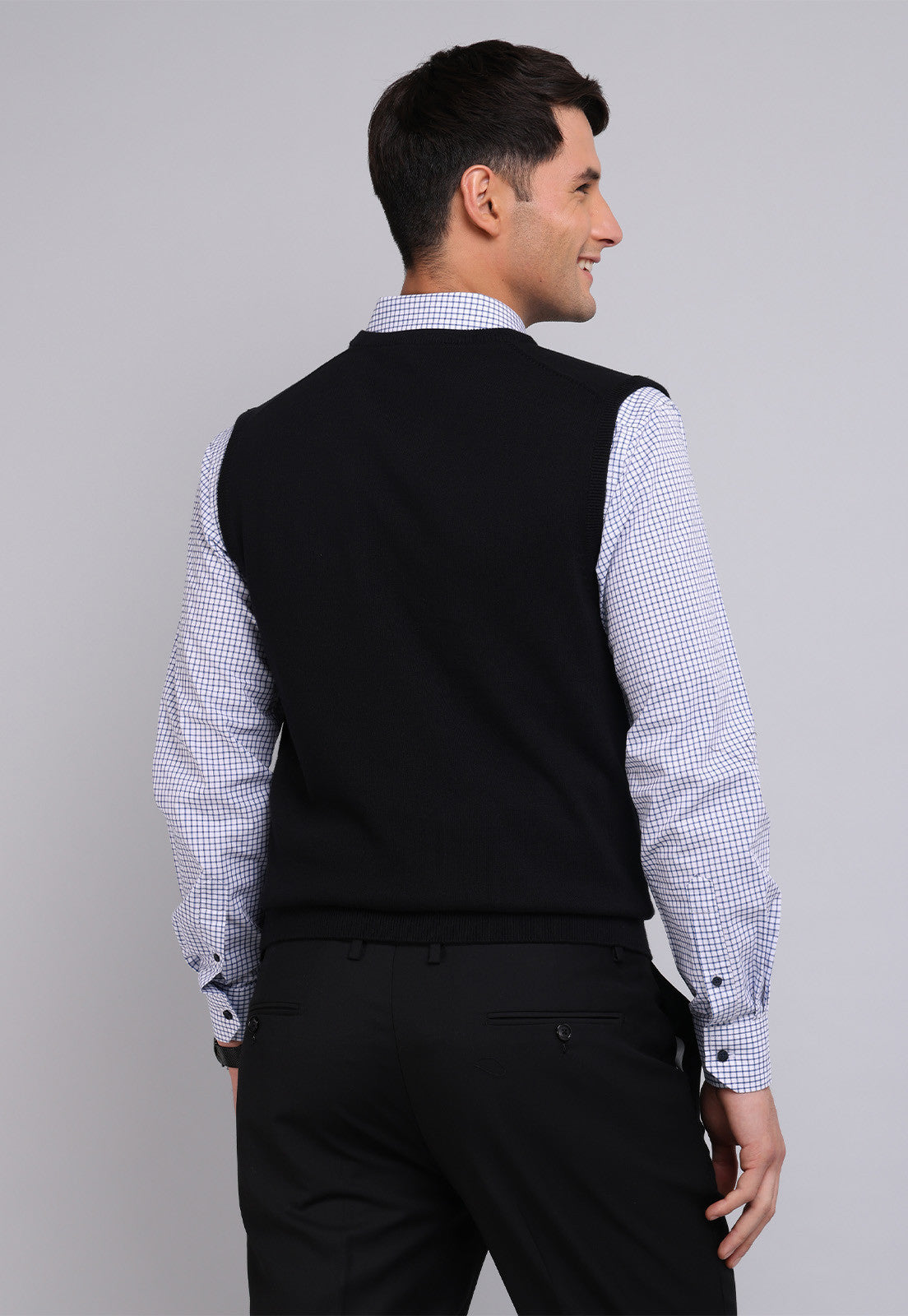 Sweater Hombre Sin Mangas Arrow Negro