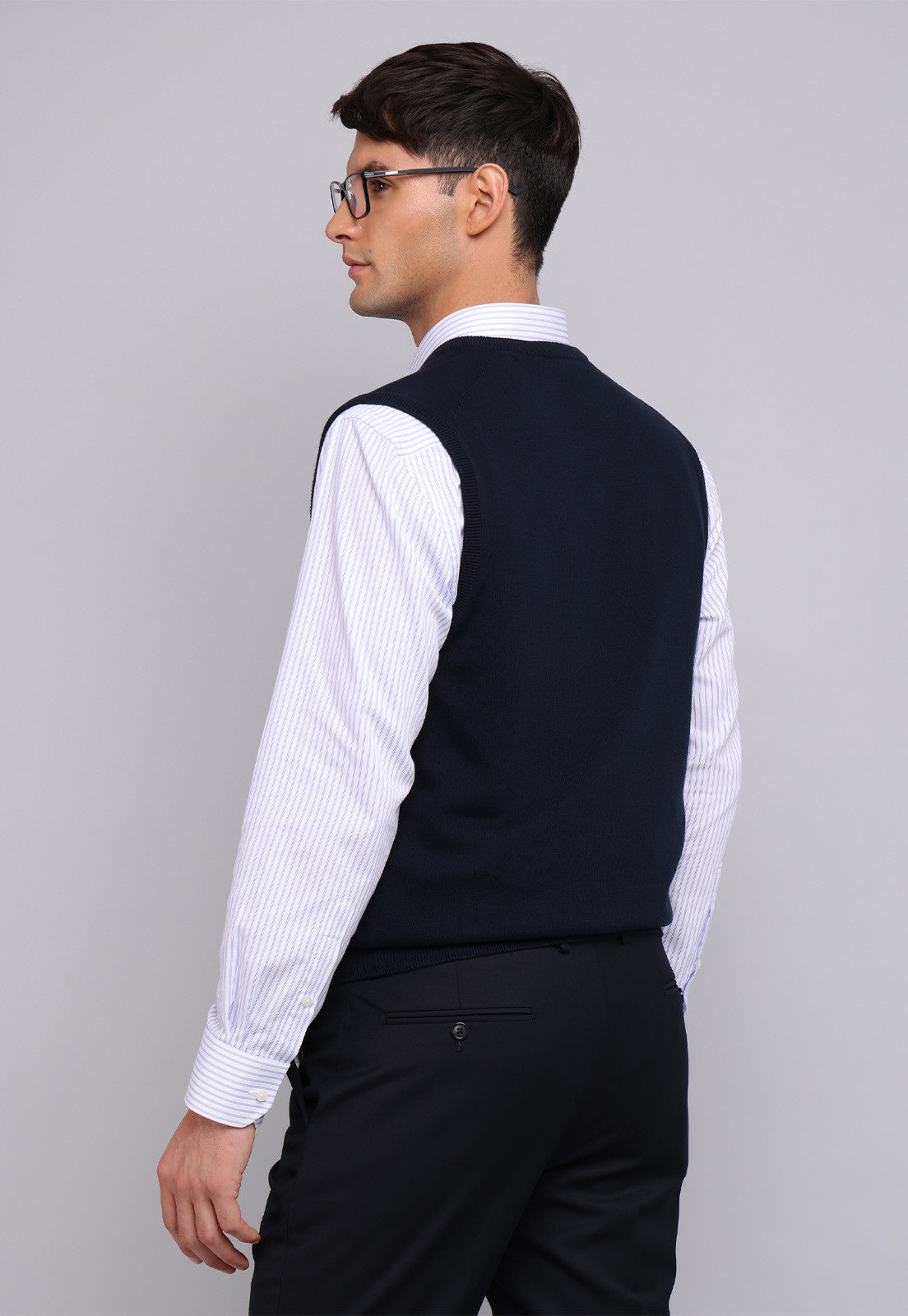 Sweater Hombre Sin Mangas Arrow Azul