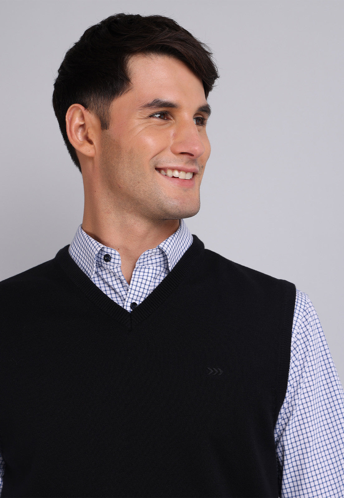 Sweater Hombre Sin Mangas Arrow Negro