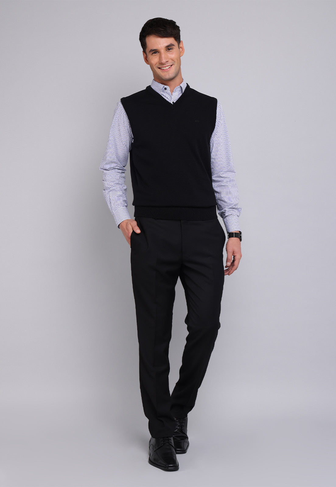 Sweater Hombre Sin Mangas Arrow Negro