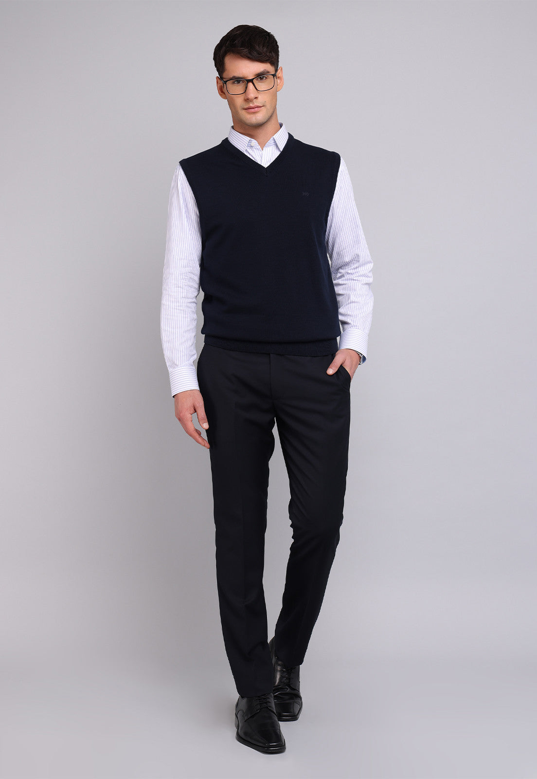 Sweater Hombre Sin Mangas Arrow Azul