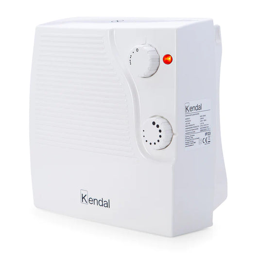 Termo ventilador de baño Kendal 1800w Blanco