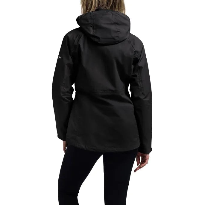 Cortaviento Mujer Cierre y Gorro Tilbury Negro