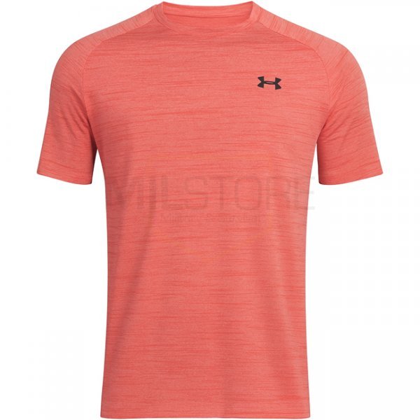 Polera Hombre Manga Corta Tiger Tech 2.0 Naranja