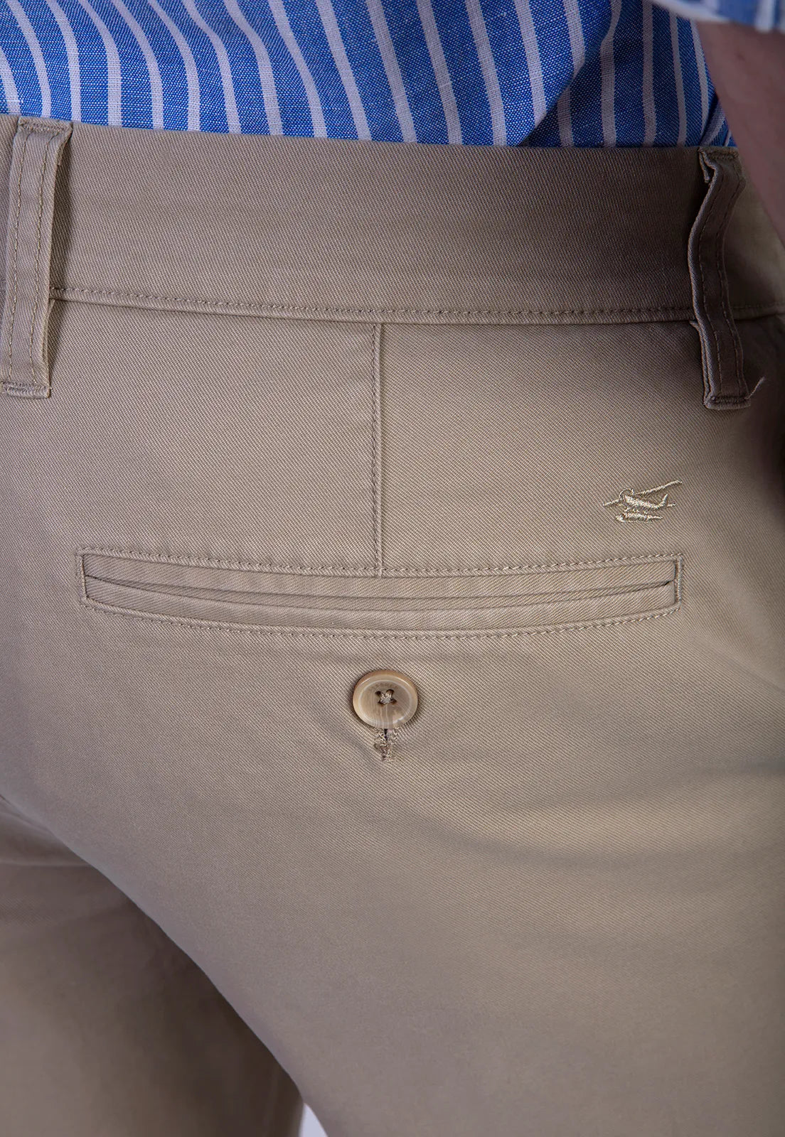 Pantalón Hombre L/31 Twill Without Pleats Khaki