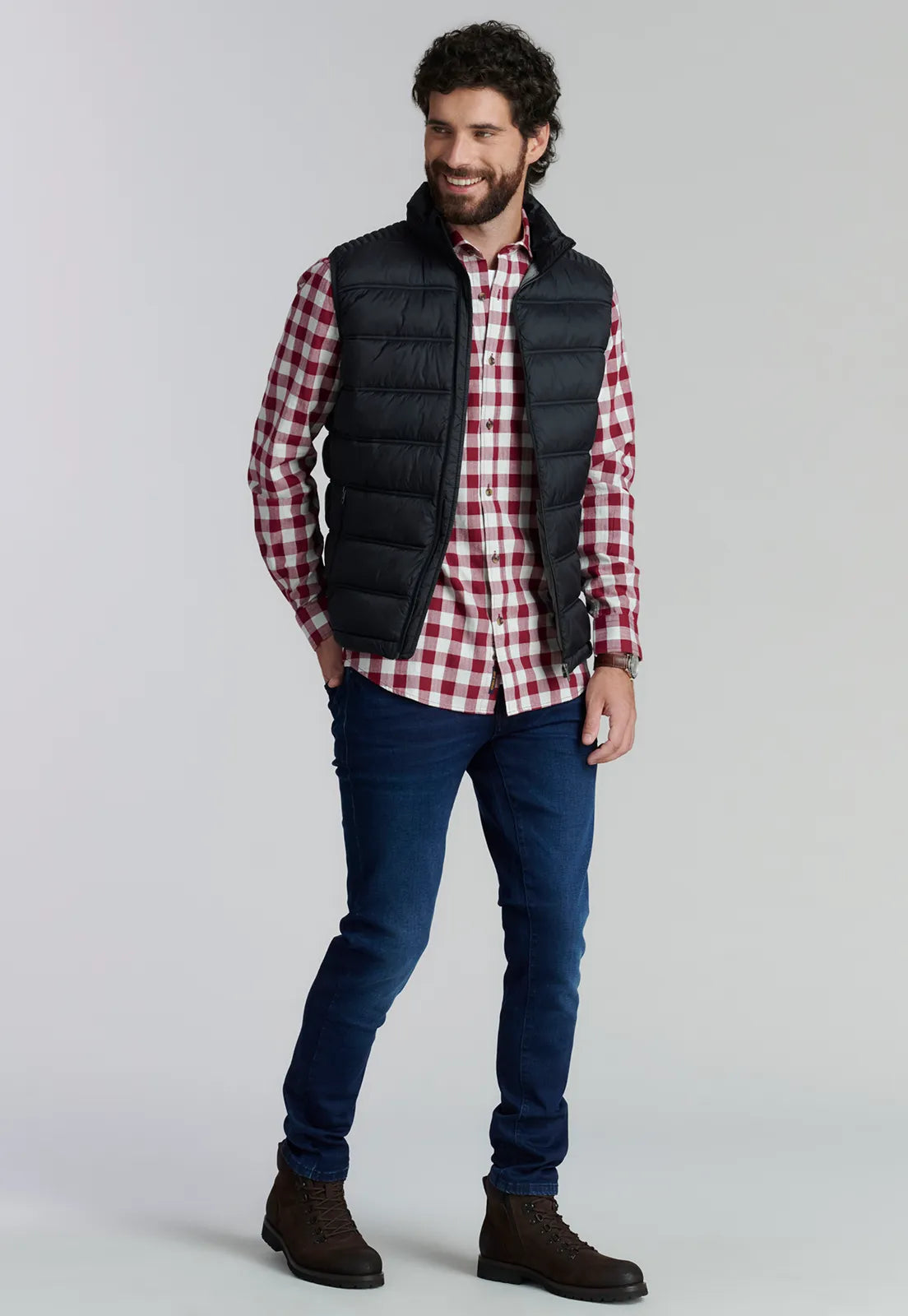 Chaqueta Hombre Vest Daytona Fjs Black