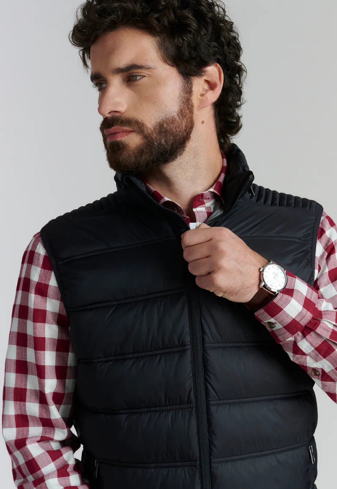 Chaqueta Hombre Vest Daytona Fjs Black