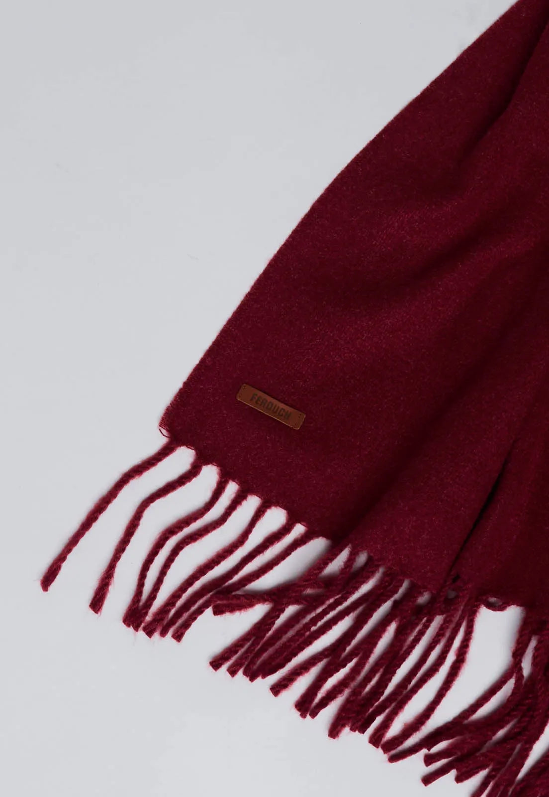 Bufanda Hombre  Básica Fr Burgundy