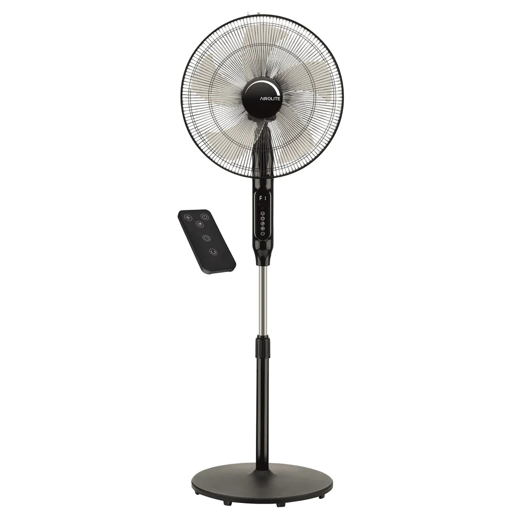 Ventilador Pedestal 16 V16P8R Black Airolite