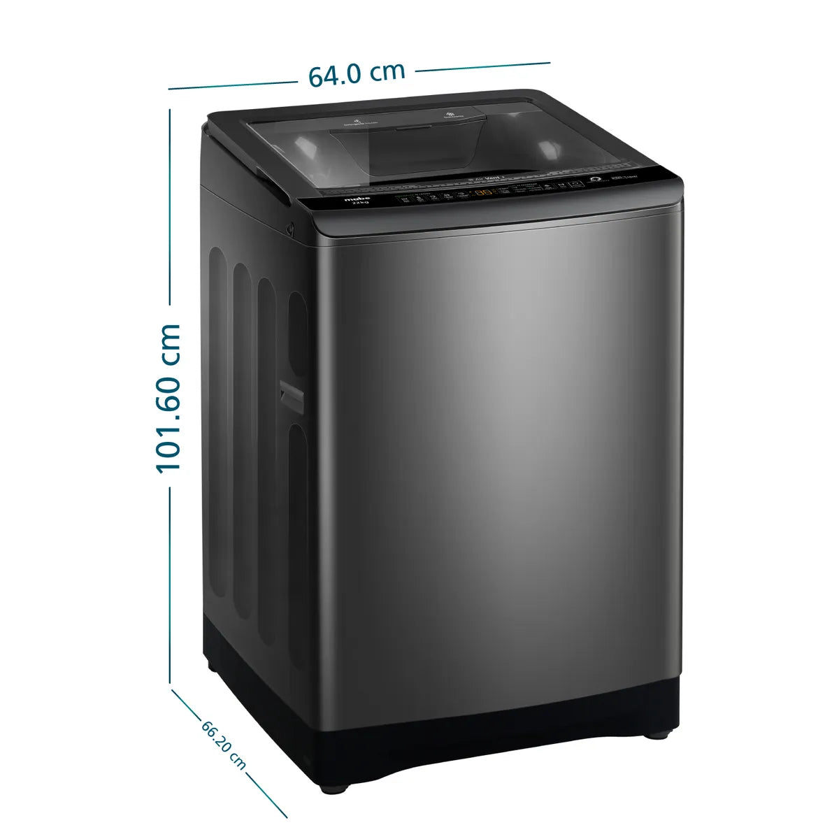 Lavadora Automática 22 Kg Diamond Gray Mabe LMA2220WDGCL0