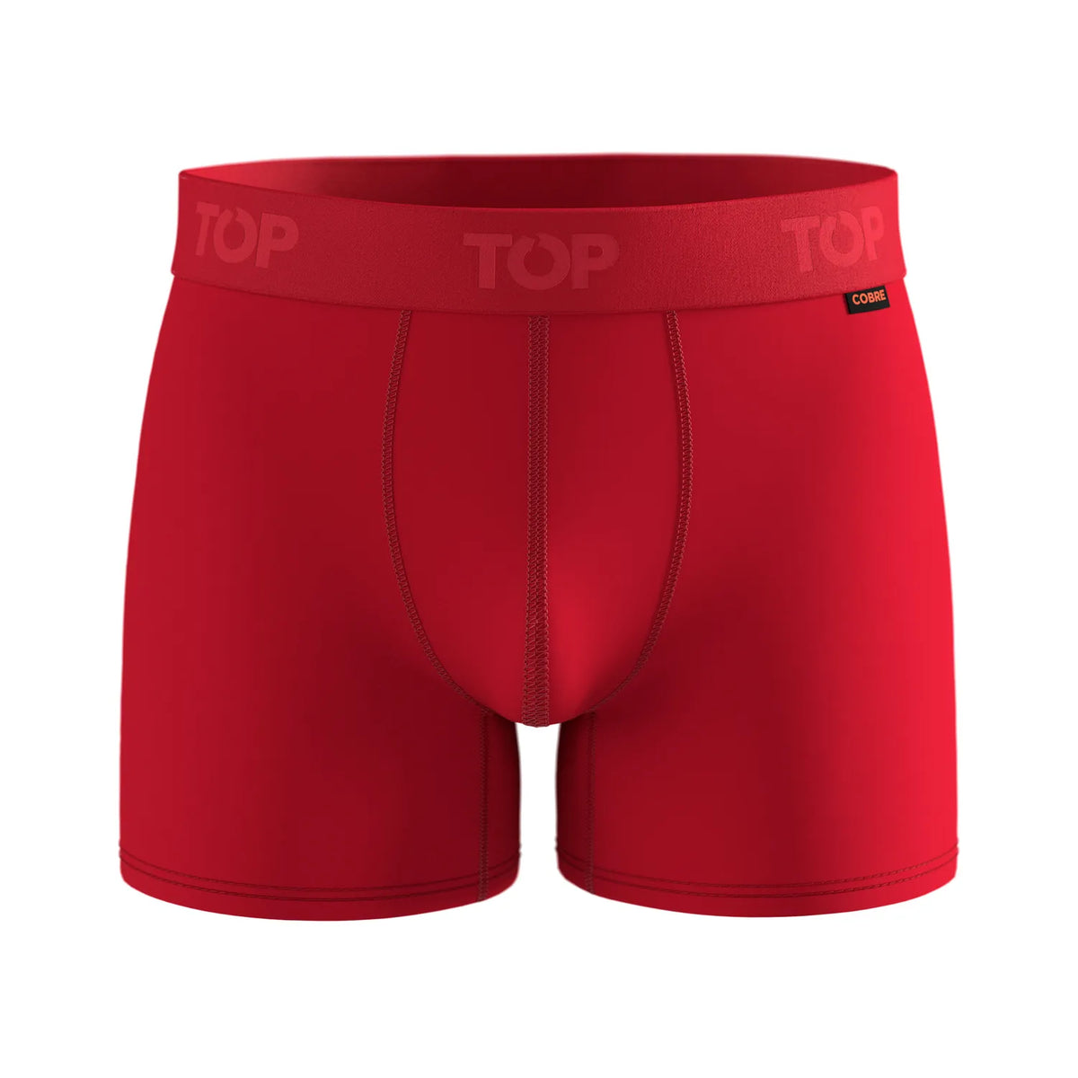 Tripack Bóxer Hombre Medio Algodón Cobre C7