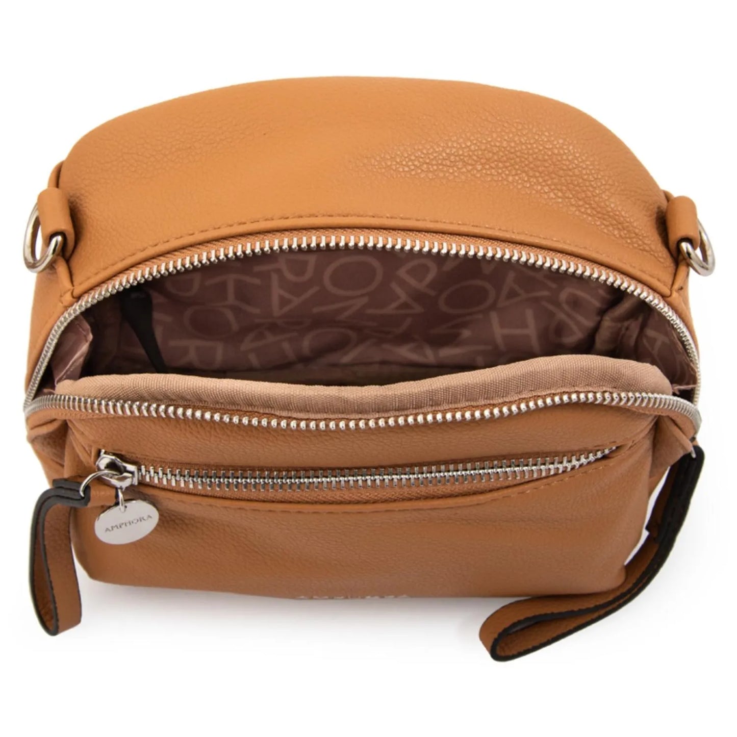 Cartera Mujer Bandolera Fany Mediana Camel
