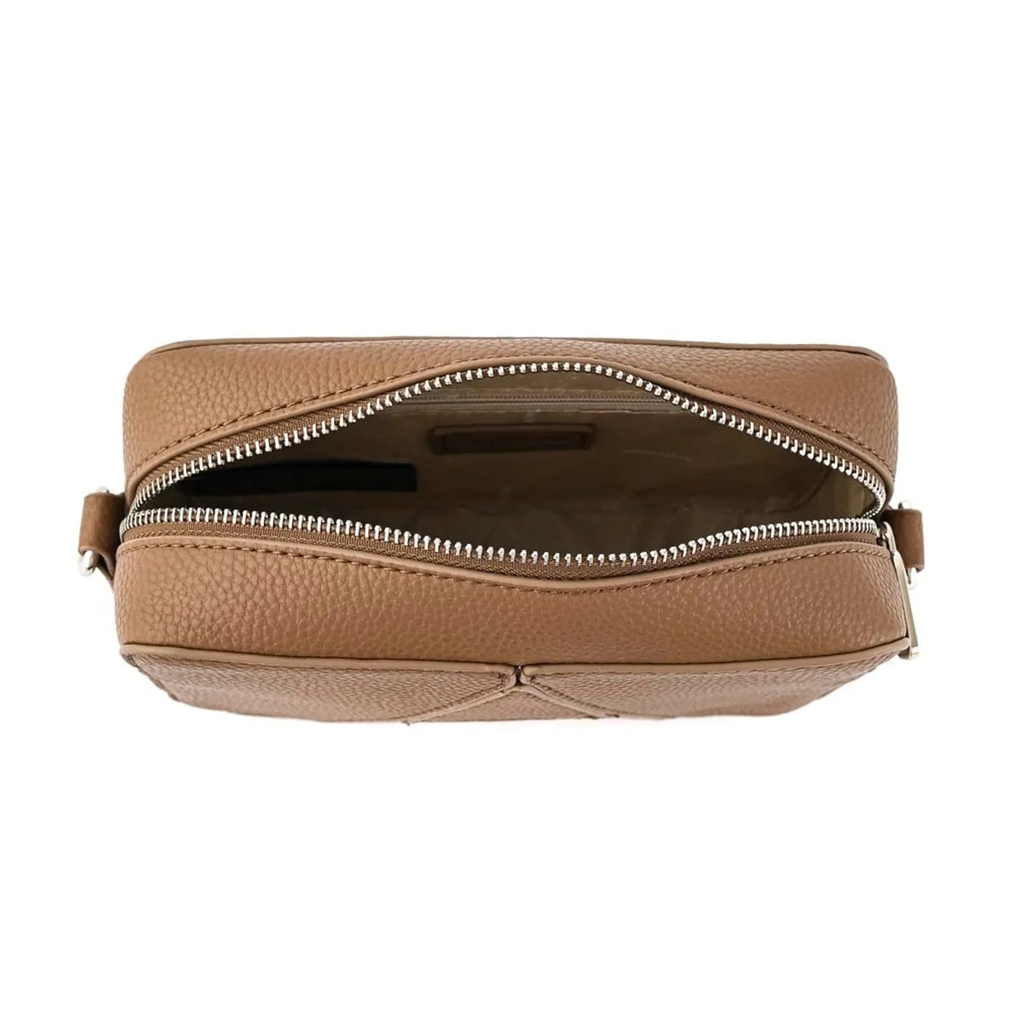 Cartera Mujer Bandolera Pequeña Andrea Taupe Oscuro