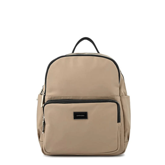 Mochila Mujer Grande Brigit Beige