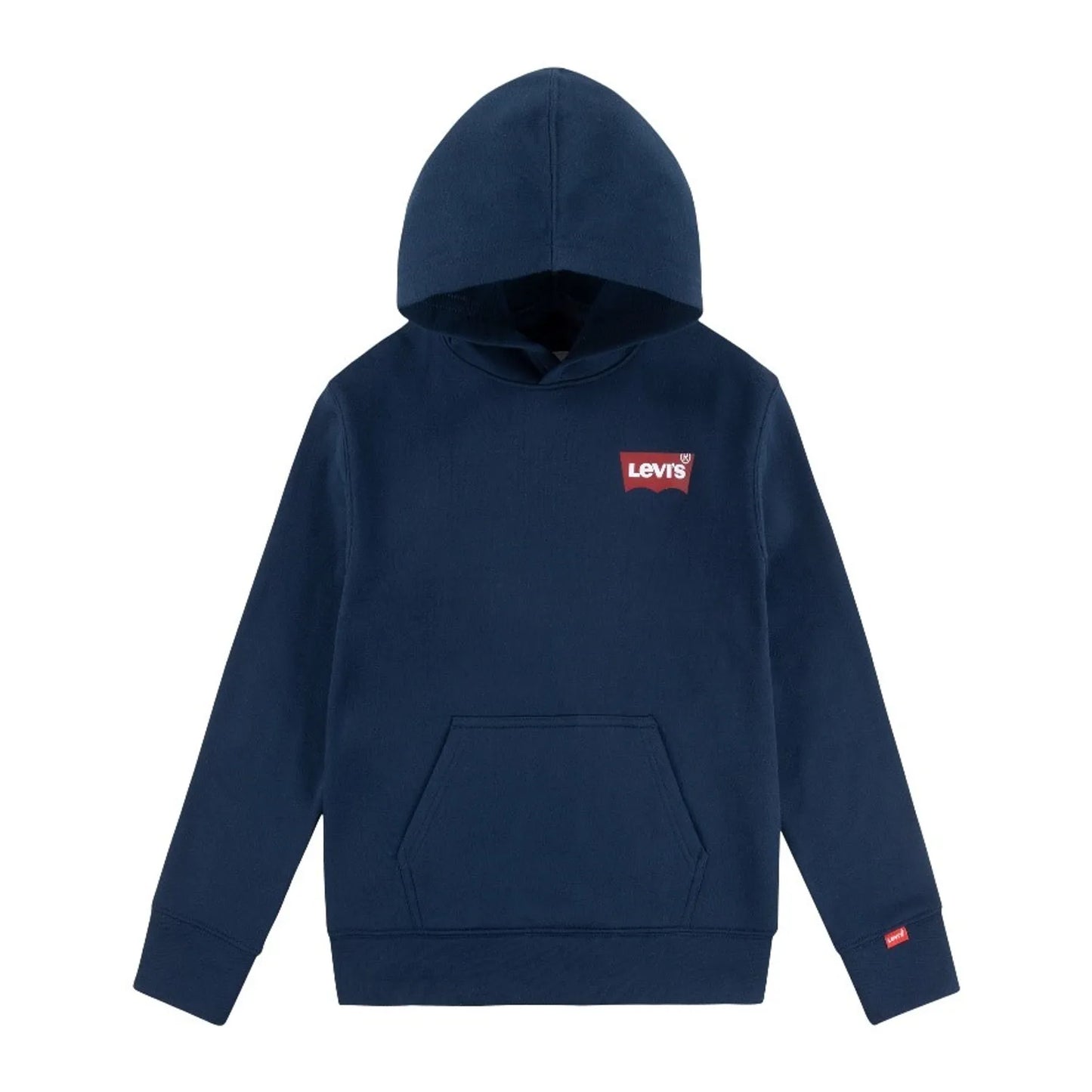 Poleron Niño Hoodie Small Logo Azul