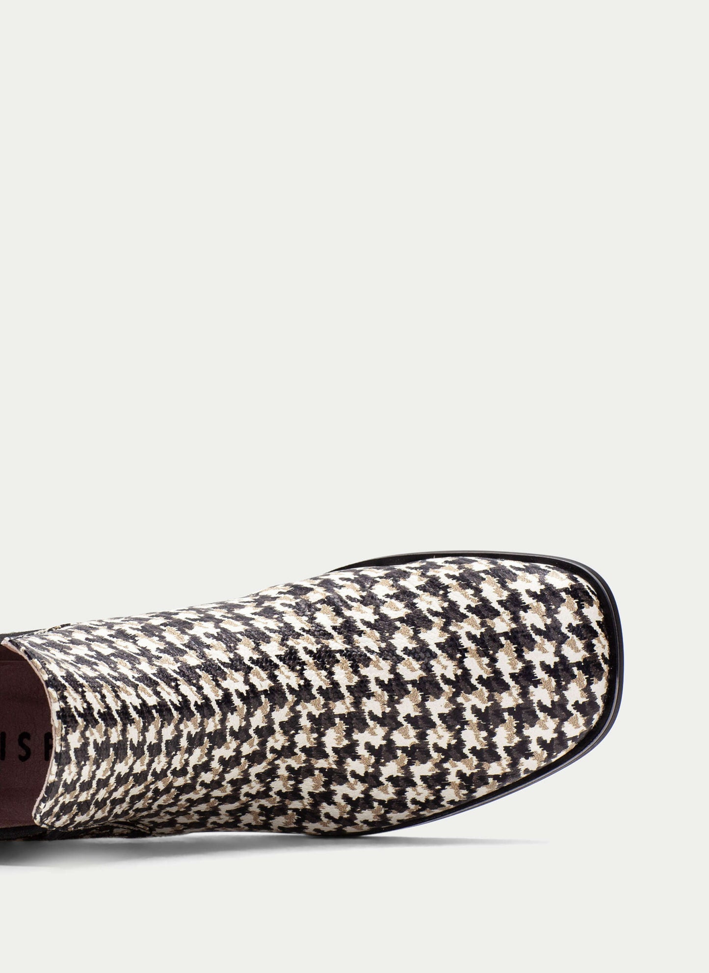 Botín Mujer marsella blanco negro