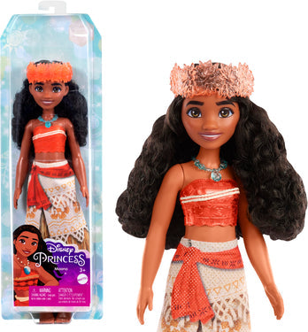 Muñeca Niña Princesa Moana Naranjo
