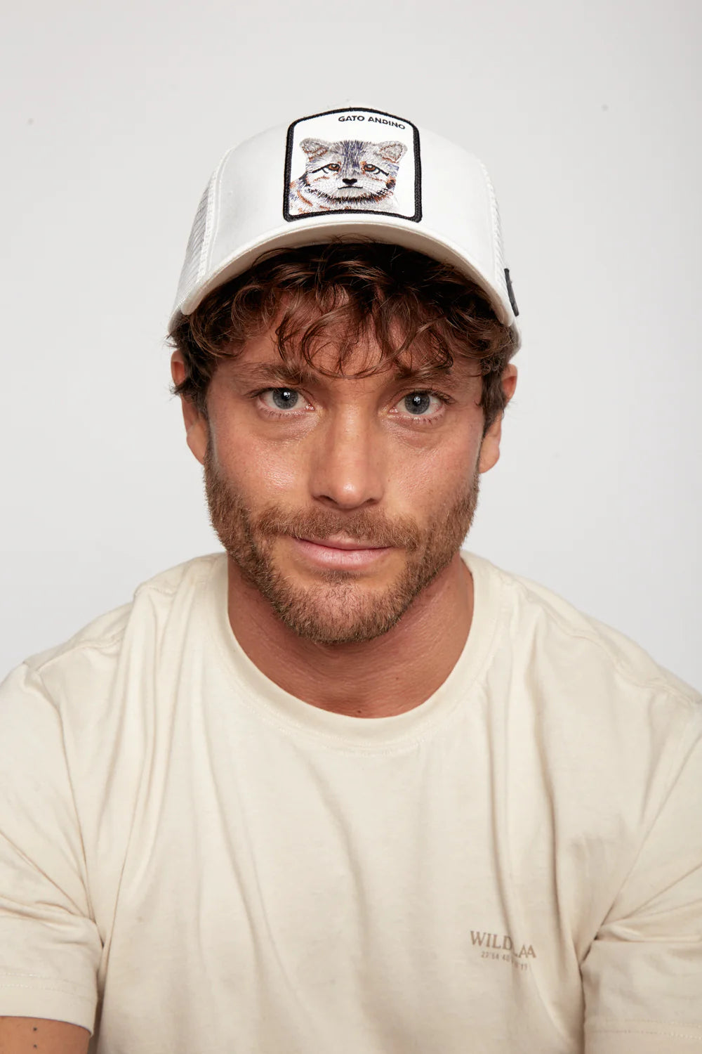 Jockey Gato Andino Lino Blanco