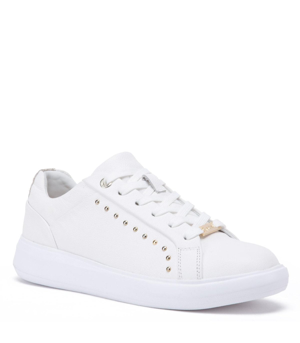 Zapatilla Mujer Tachas Rosalia Blanco
