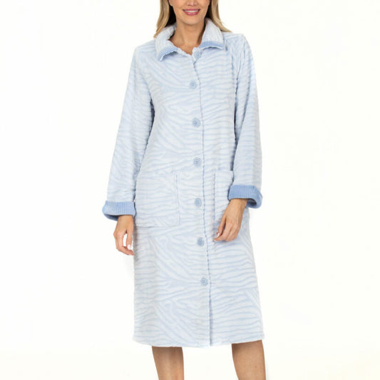 Bata Mujer Polar Celeste