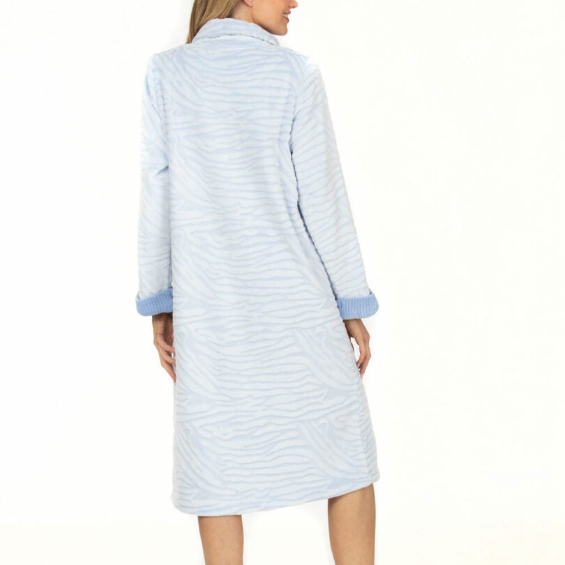 Bata Mujer Polar Celeste