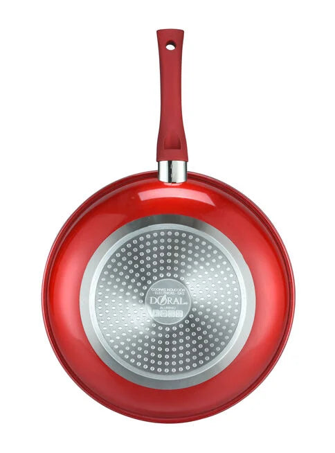 Sartén Montecarlo Aluminio Rojo 24 cm