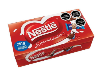 Chocolates Especialidades 251 gr