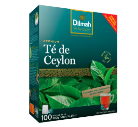 Té negro Ceylon Premium 100 bolsitas