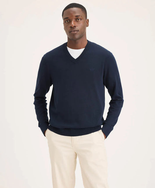 Sweater Hombre V Neck Blazer Navy