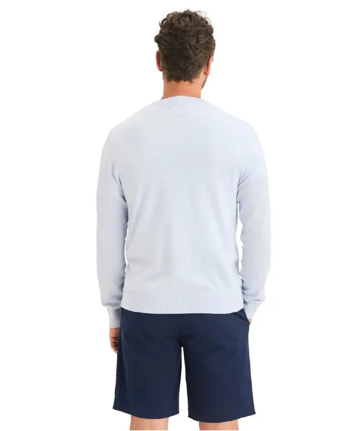 Sweater Hombre V Neck Gris