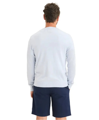 Sweater Hombre V Neck Gris