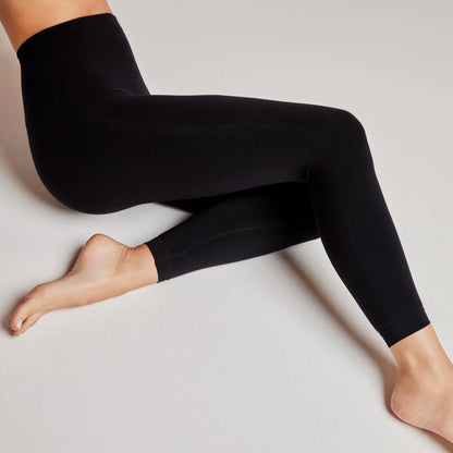 Calza Mujer Pantalon Microfibra Negro