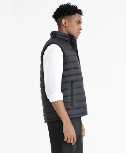 Chaqueta Hombre Sin Mangas Lightweight  Negro