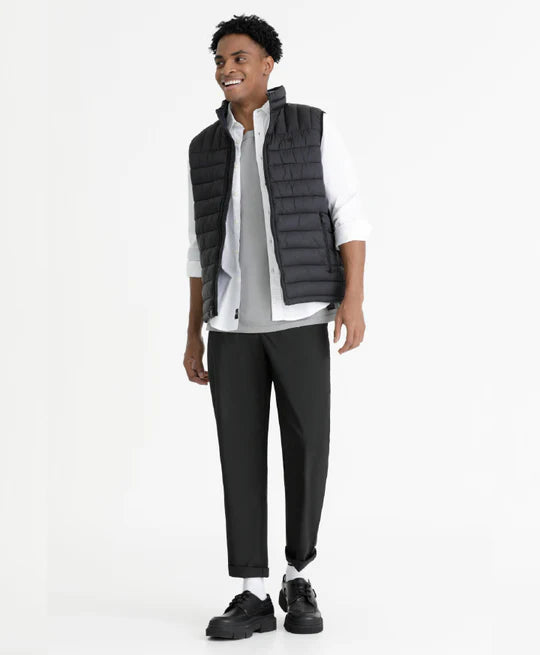 Chaqueta Hombre Sin Mangas Lightweight  Negro