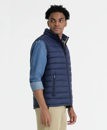 Chaqueta Hombre Sin Mangas Packable Lightweight Azul