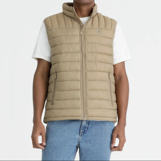 Chaqueta Hombre Sin Mangas Packable Lightweight Khaki