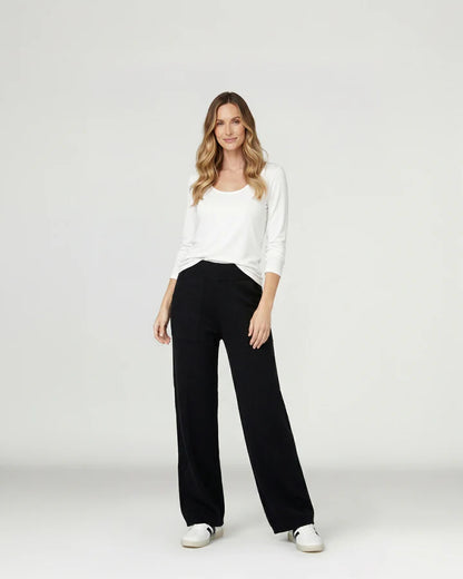 Pantalon Mujer Giovanna Regular Negro