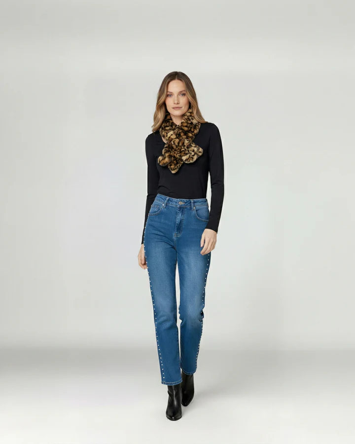 Cuello Mujer Soledad Camel