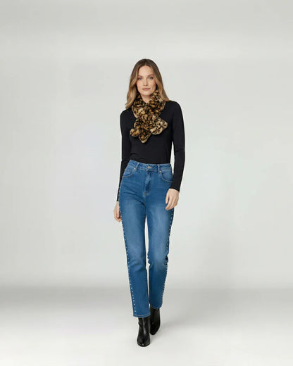 Cuello Mujer Soledad Camel