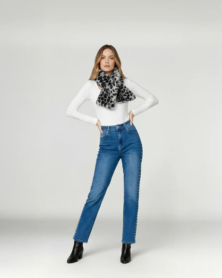 Cuello Mujer Aurora Gris