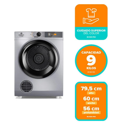 Secadora Mademsa 9DMZG 9 Kg. Gris