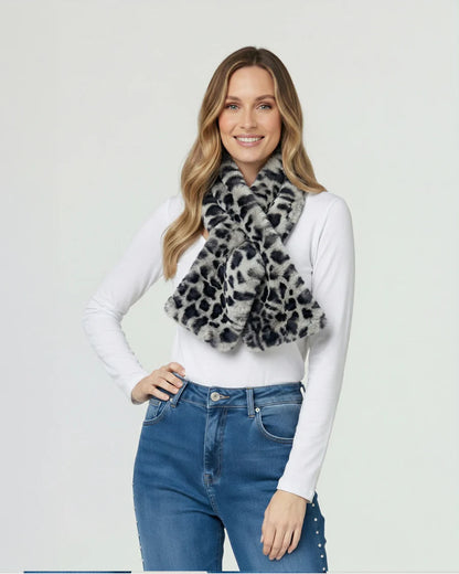 Cuello Mujer Aurora Gris