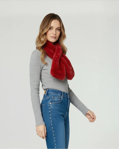 Cuello Mujer Stella Rojo