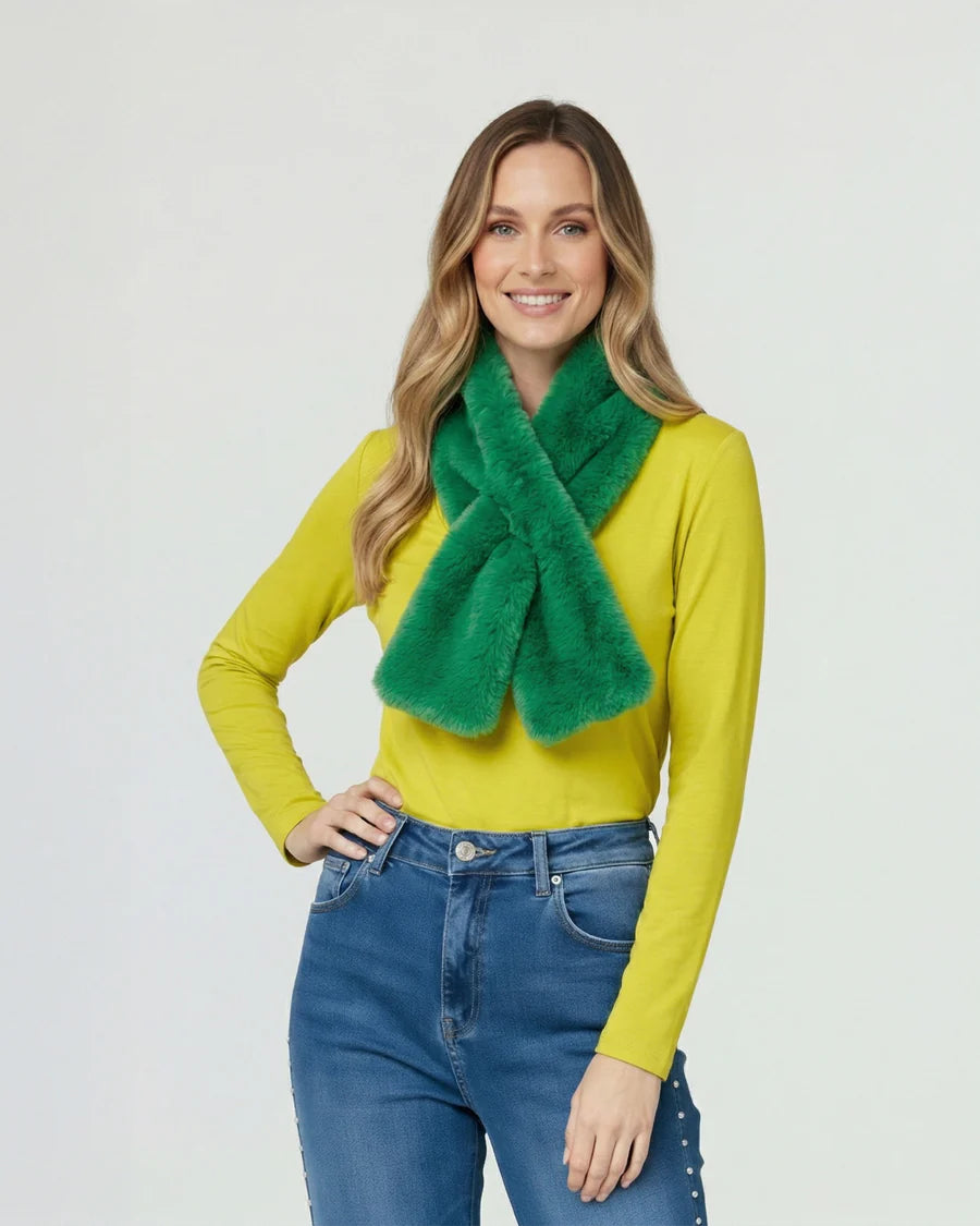 Cuello Mujer Stella Verde