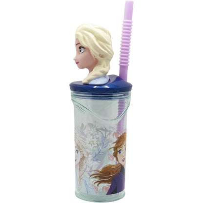 Vaso Disney Princess Frozen 3D con Figurita 360ml
