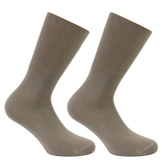 calcetines-hombre-2-pares-bamboo-largo-americano-puño-suave-beige-