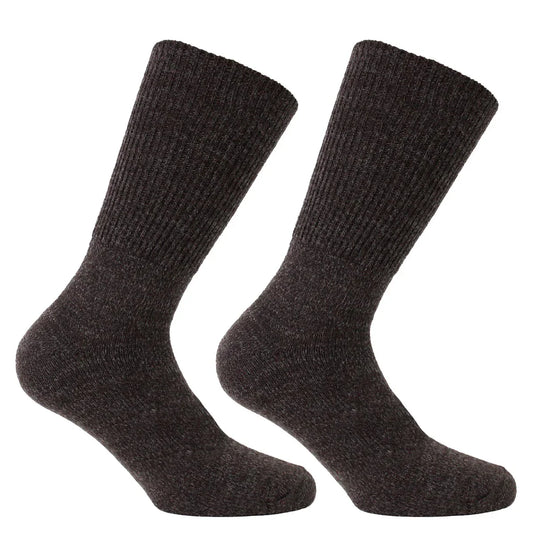 calcetín-hombre-2-pares-cashmere-puño-chocolate