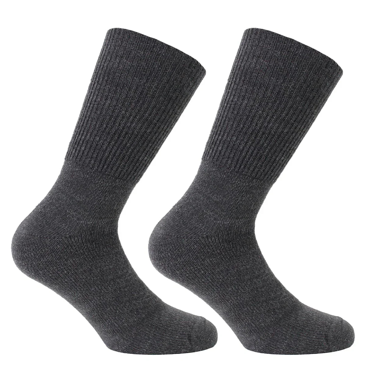 calcetín-hombre-2-pares-cashmere-puño-suave-gris
